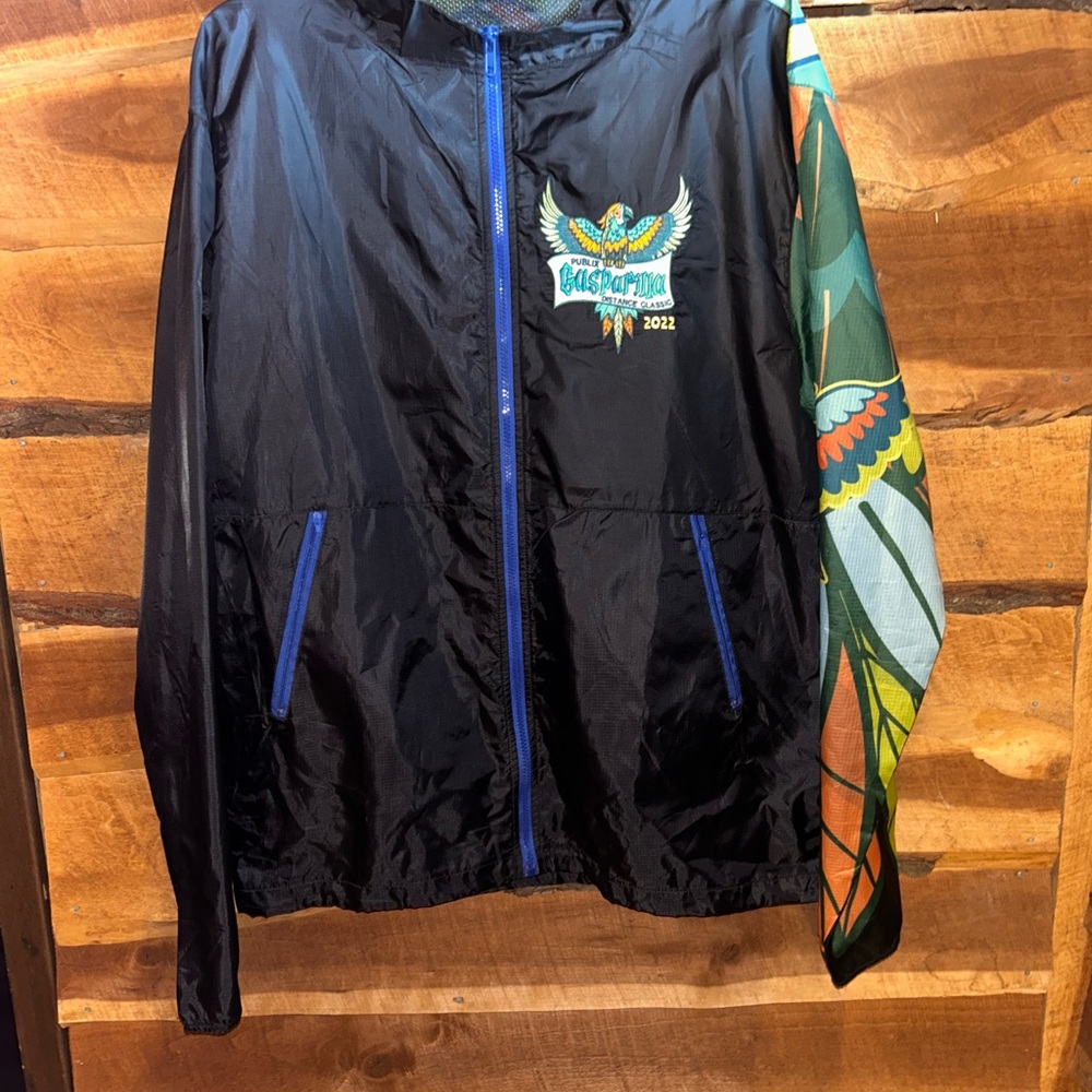 Black and Multicolor Women's Jacket - Picture 3 of 6